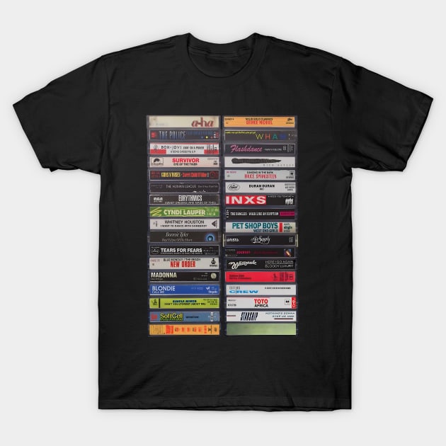 Classic cassette tape T-Shirt by wintoastore